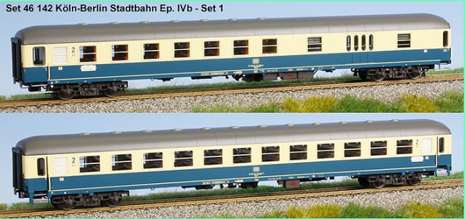 Set of 2 Passenger cars Koln-Berlin Express. Set #1<br /><a href='images/pictures/LS_Models/46142.jpg' target='_blank'>Full size image</a>